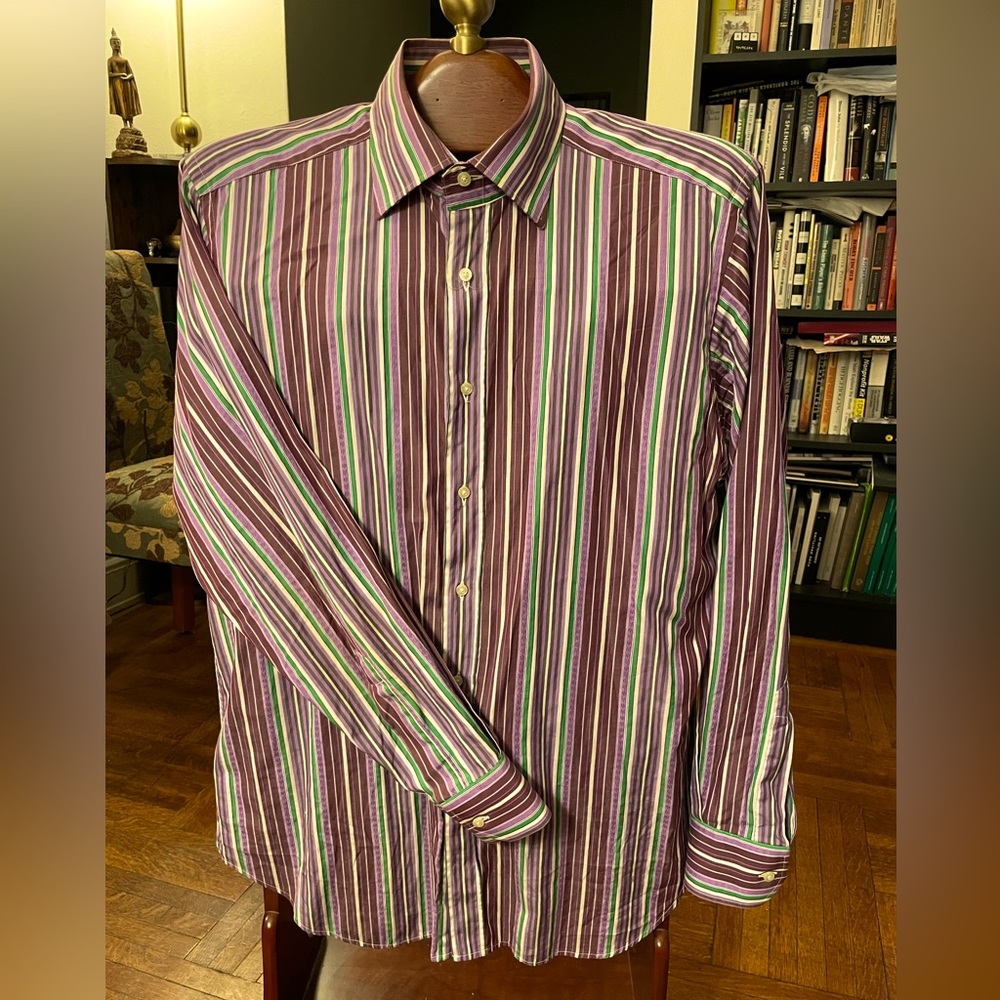 ETRO Men’s Striped Shirt